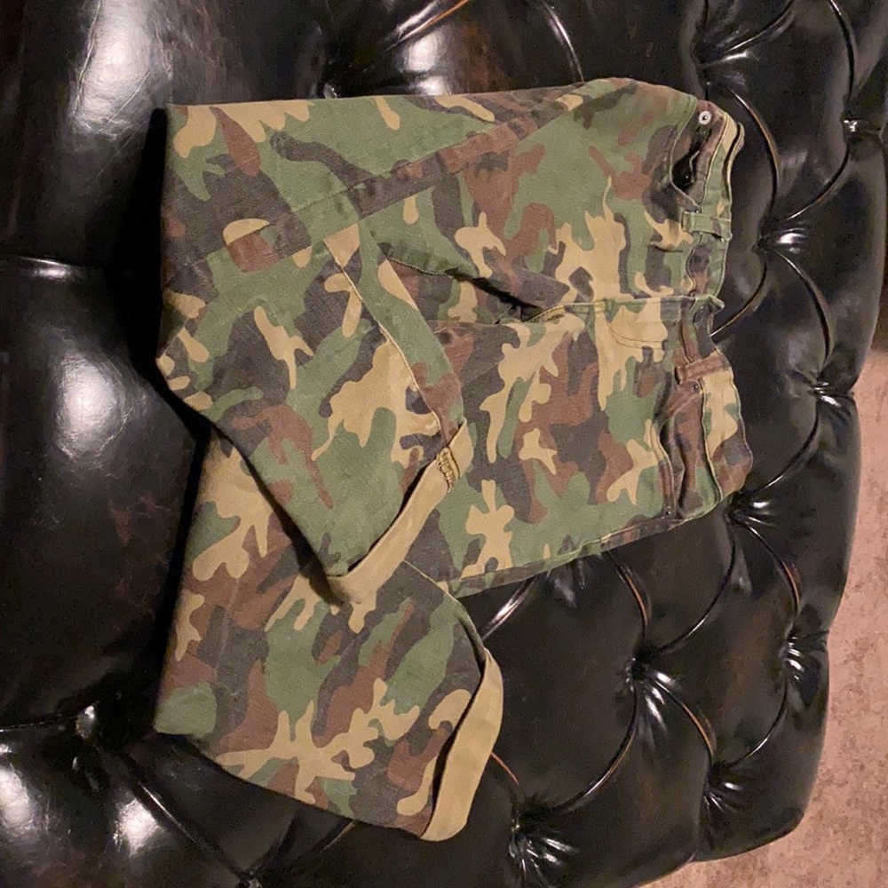 Polo Camouflage Denim Pants